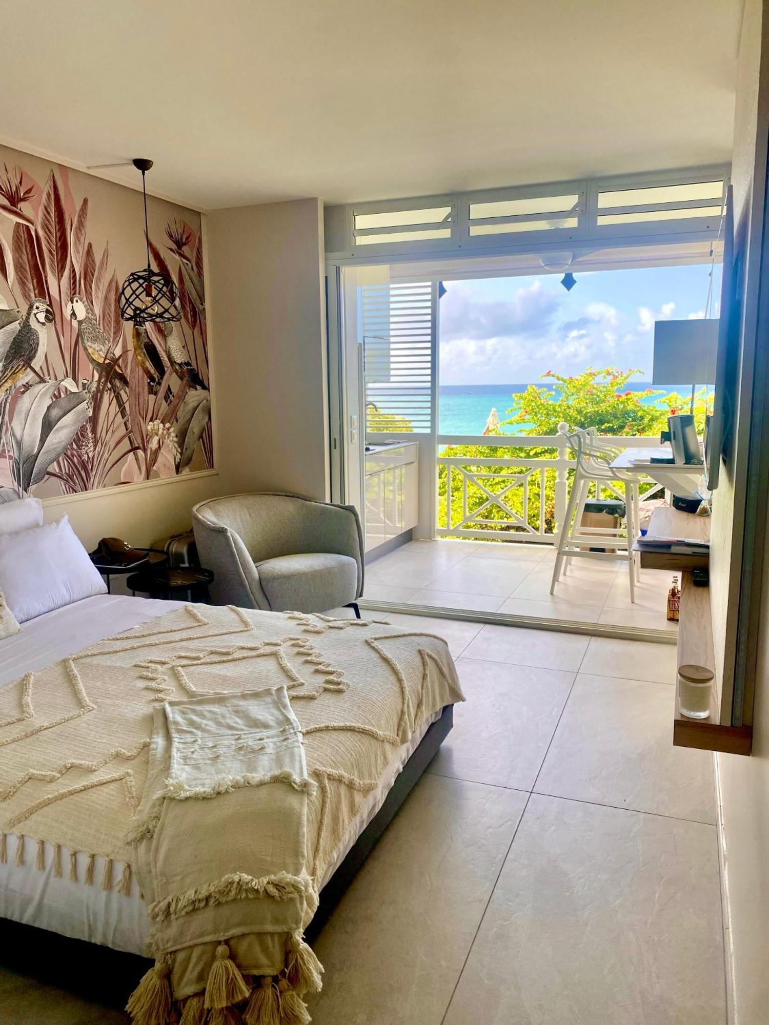 Diadora Au Magnifique Panorama - Studio Neuf De Prestige Vue Mer Le Diamant Esterno foto